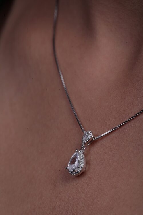 925 Sterling Silver Pendant Set